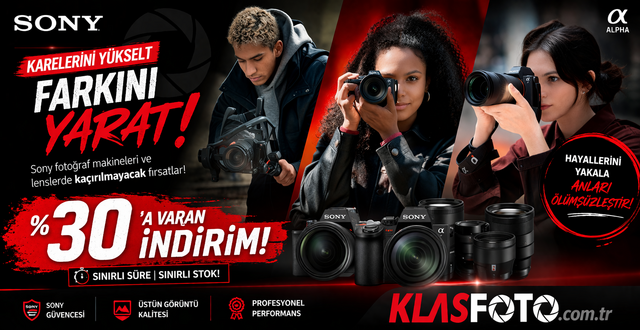 Sony Fotoğraf Makineleri ve Lenslerin Fiyatı
