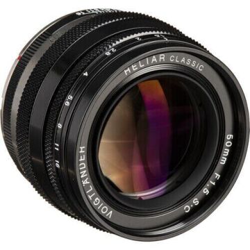 Voigtländer lens F1.5/50mm VM Heliar Classic