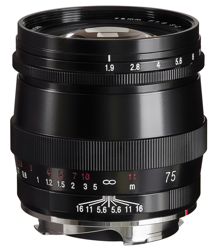 Voigtländer lens F1.9/75mm VM SC ULTRON