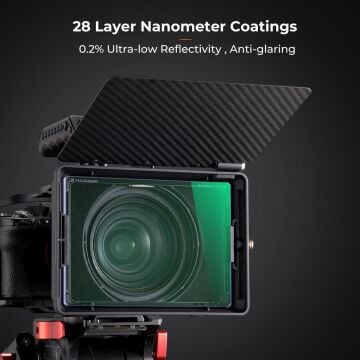 K&F NANO-X  Mavi Çizgi 4x5.65 Filtre Tilta ve SmallRig ve Diğer  Matbox ile Uyumlu 4mm HD Optik Cam