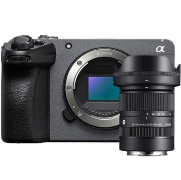 Sony FX30 Body + Sigma 18-50mm f/2.8 Lens
