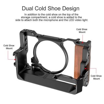 UURig C-RX100 VII Sony RX100 VII Vlog Cage Çerçeve