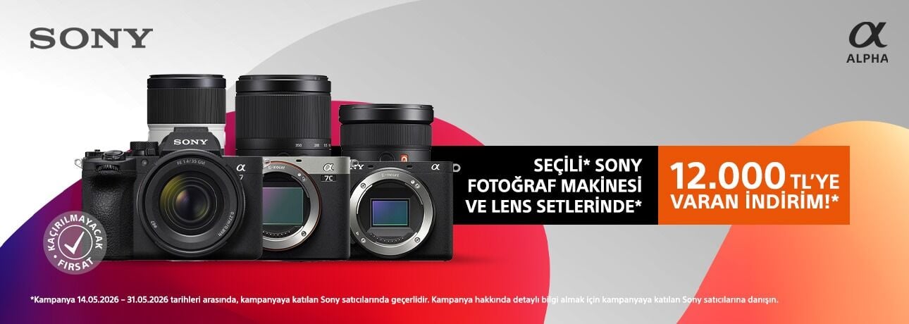 Sony Fotoğraf Makine ve Lensleri Fiyatı
