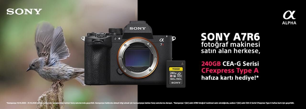 Sony a7R VI Aynasız Fotoğraf Makinesi Fiyatı