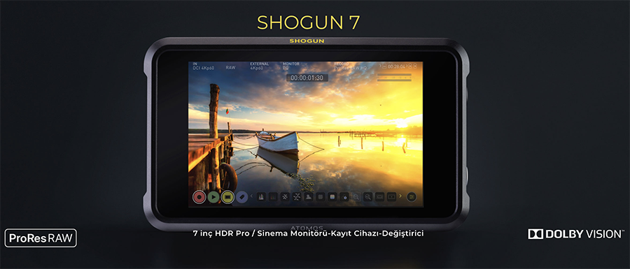 Atomos Shogun 7 HDR Pro Monitor : Recorder-