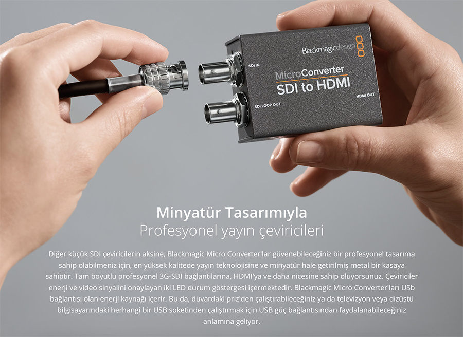 Blackmagic micro converter hdmi to sdi. Blackmagic micro converter hdmi to sdi