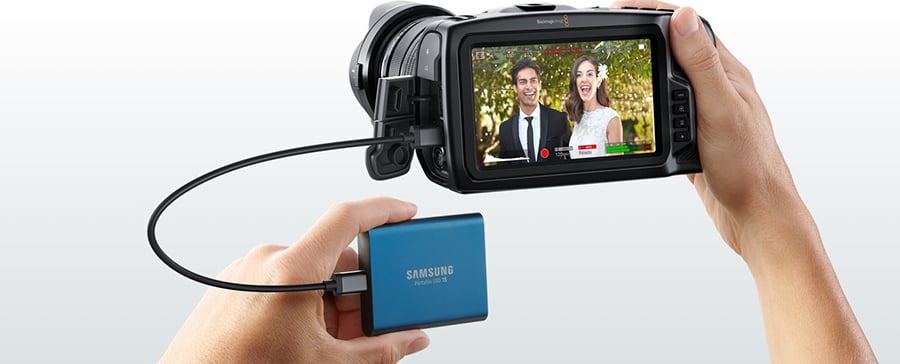 Blackmagic Pocket Cinema Camera 4K USB aktarım