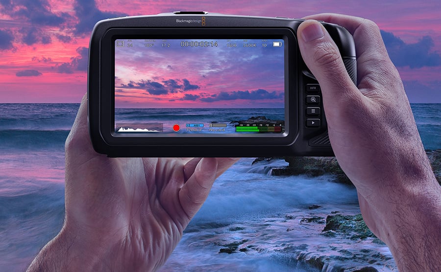 Blackmagic Pocket Cinema Camera 4K dokunmatik ekran