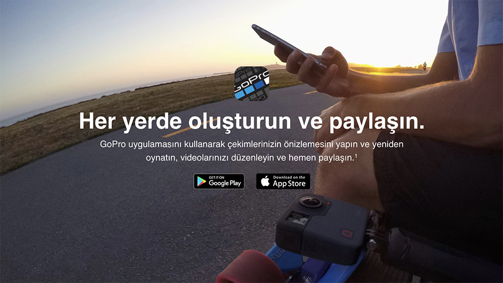 GoPro Fusion 360 Derece Aksiyon Kamera