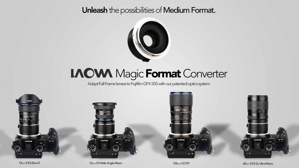 Laowa Magic Format Converter MFC (Nikon G - Fuji GFX) özellikleri