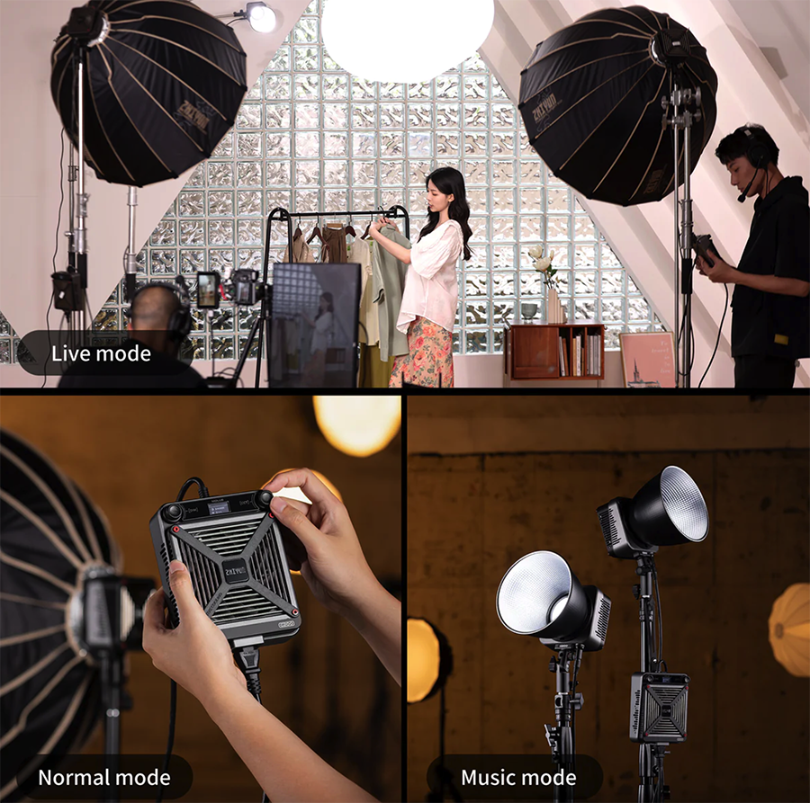 Zhiyun Molus G200 Bi-Color LED Monolight fiyatı