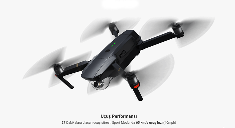 DJI Mavic Pro 4K Katlanabilir Drone