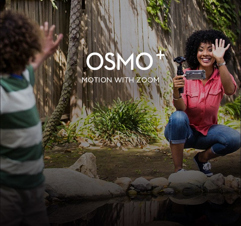 DJI Osmo + Plus 4K 3.5x Optik Zoom Kamera