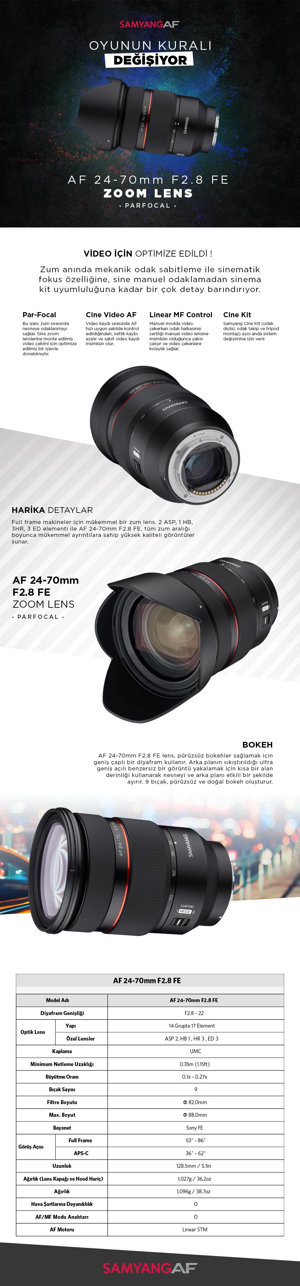 samyang af 24-70mm lens fiyatı