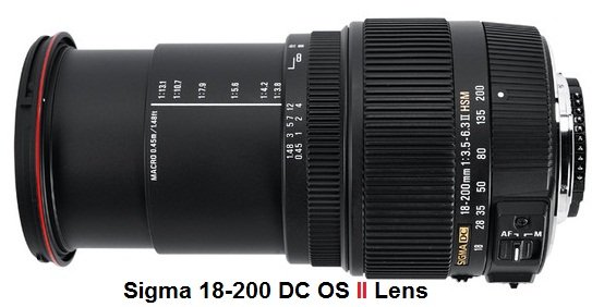 sigma 18-200 DC OS II Lens Fiyat