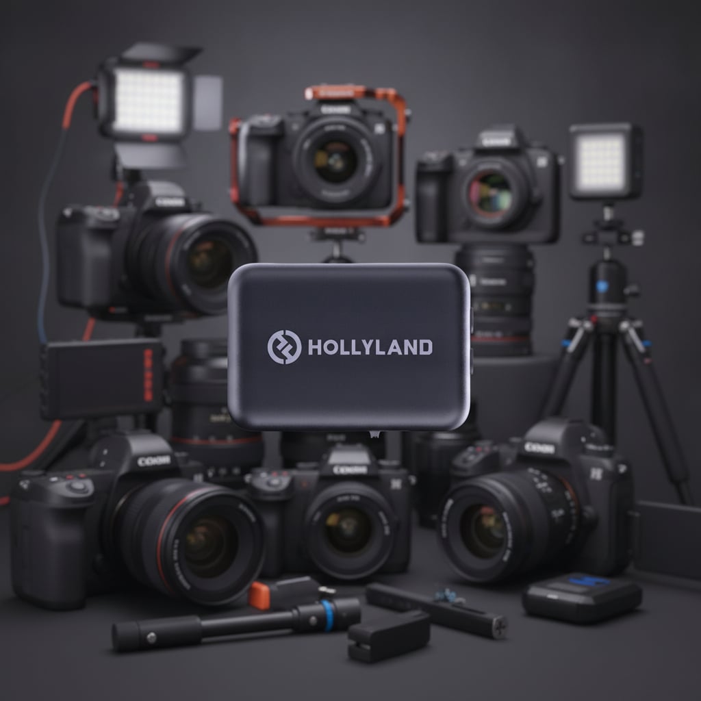 Hollyland LARK M3 çift vericili kablosuz mikrofon sistemi ikinci görsel