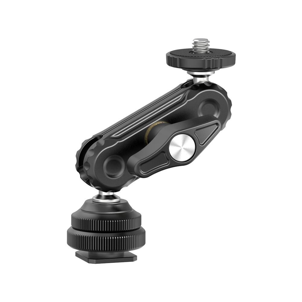 Ulanzi R098 Double Ball Head Magic Arm (1/4''-20 ve Cold Shoe)