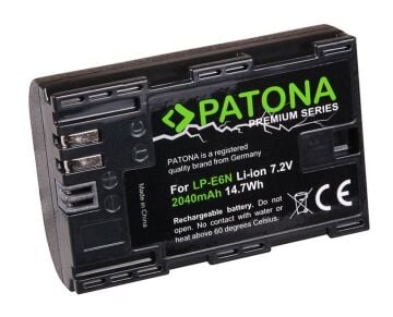 Patona 1259 Premium f. Canon LP-E6N Battery