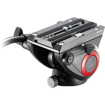 Manfrotto MVK500190XV Video kit ( 500 Fluid Video Head Flat Base with 190X Video Alu Tripod )