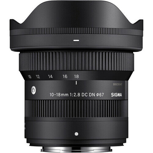 美品 SIGMA CONTEMPORARY 10–18mm F2.8 DC DN Sigma 10-18mm f/2.8 DC DN Contemporary Lens (Sony E) Fiyatı ve