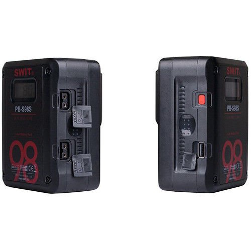 SWIT PB-S98S 14.4V 98Wh Dual D-Tap Heavy-Duty Digital Battery (V-Mount)