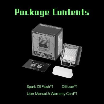 Viltrox Spark Z3-F Tepe Flaşi Fieldranger For Fuji (Yeşil)