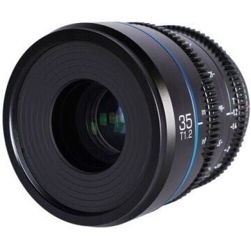 Sirui Nightwalker 35mm T1.2 S35 Cine Lens (E Mount, Siyah)