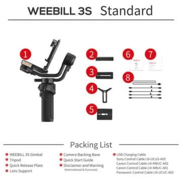 Zhiyun Weebill 3S Gimbal