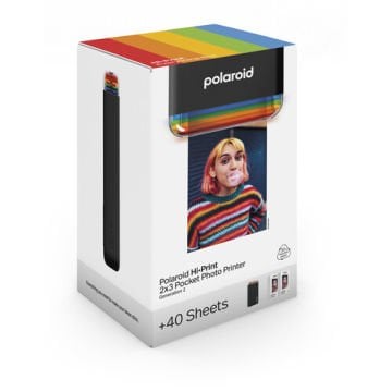 Polaroid Hi-print 2×3 Gen 2 Taşınabilir Bluetooth Foto Yazıcısı Everything Box (40'lı film dahil)