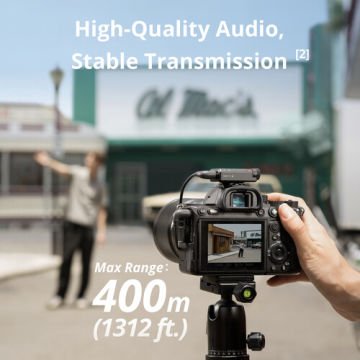 DJI Mic Mini İki Kişilik Kompakt Kablosuz Mikrofon Sistemi (2TX+1RX+Charging Case)