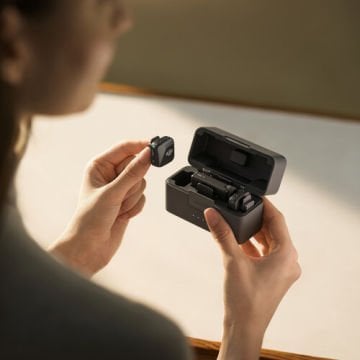 DJI Mic Mini 2 Kişilik Kompakt Kablosuz Mikrofon Sistemi (2TX+1RX+Charging Case)