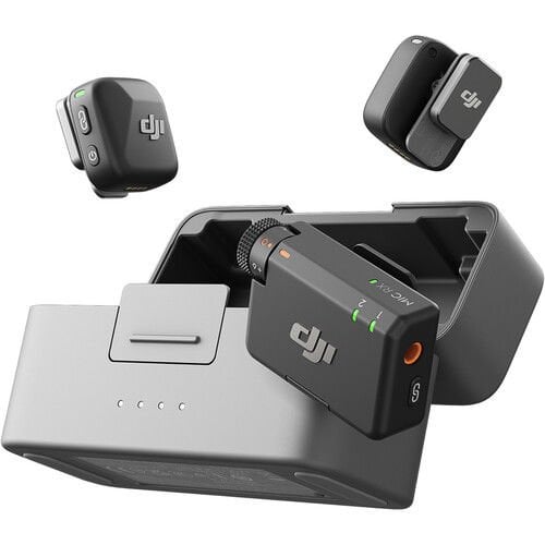 DJI Mic Mini 2 Kişilik Kompakt Kablosuz Mikrofon Sistemi (2TX+1RX+Charging Case)