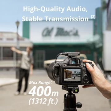 DJI Mic Mini Tek Kişilik Kompakt Kablosuz Mikrofon Sistemi (1 TX + 1 RX)