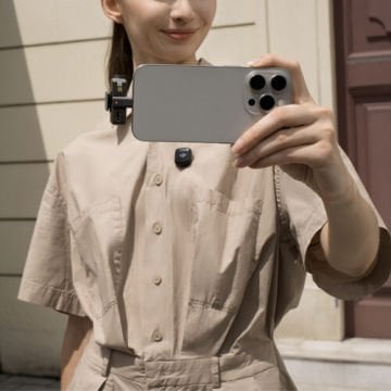 DJI Mic Mini Tek Kişilik Kompakt Kablosuz Mikrofon Sistemi (1 TX + 1 RX)