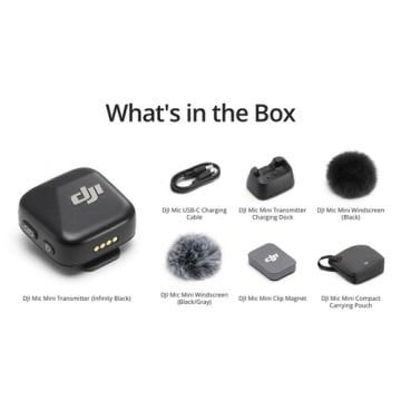 DJI Mic Mini Transmitter (Infinity Black)
