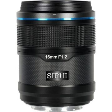 Sirui Sniper 16mm F1.2 APS-C/S35 Auto-Focus Lens (X Mount, Siyah)