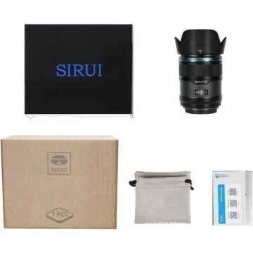 Sirui Sniper 16mm F1.2 APS-C/S35 Auto-Focus Lens (Z Mount, Siyah)