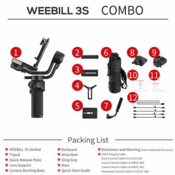 Zhiyun Weebill 3S Combo