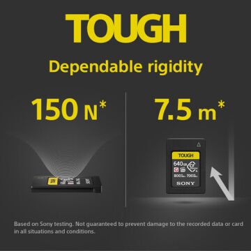 Sony 480GB CFexpress 4.0 Type A TOUGH Hafıza Kartı