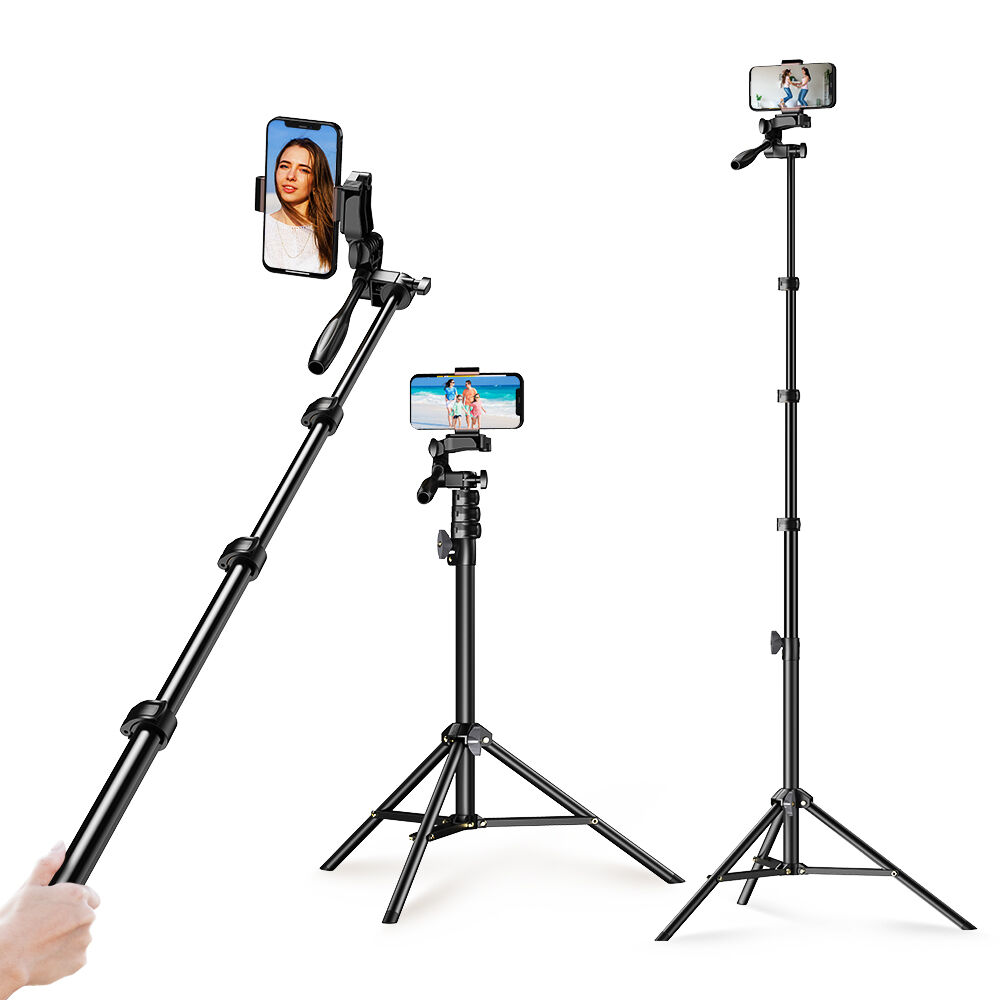 Apexel 70 inçlik Tripodlu Telefon Selfi Çubuğu
