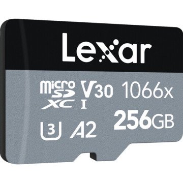 Lexar 256GB microSDXC 160MB/sn 1066x 4K Class 10 Hafıza Kartı