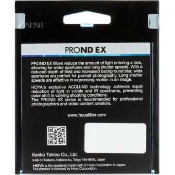 Hoya 58mm ProND EX 64 ND Filter (6-Stop)