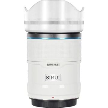 Sirui Sniper 33mm F1.2 APS-C Auto-Focus Lens (X Mount, Beyaz)
