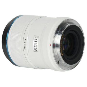 Sirui Sniper 33mm F1.2 APS-C Auto-Focus Lens (X Mount, Beyaz)