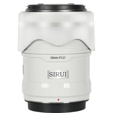 Sirui Sniper 33mm F1.2 APS-C Auto-Focus Lens (X Mount, Beyaz)
