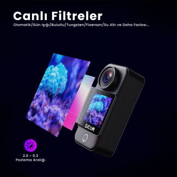 SJCAM C300 Pocket 4K WiFi Aksiyon Kamerası