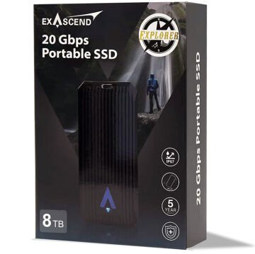 Exascend 8TB Explorer Taşınabilir SSD