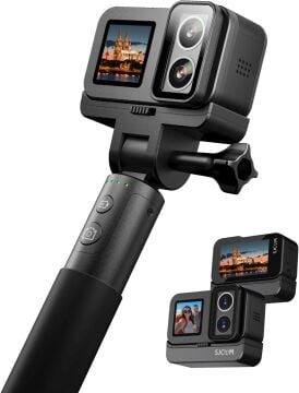 SJCAM SJ20 Dual Lens Star Night Vision 20MP 4K Aksiyon Kamerası Siyah