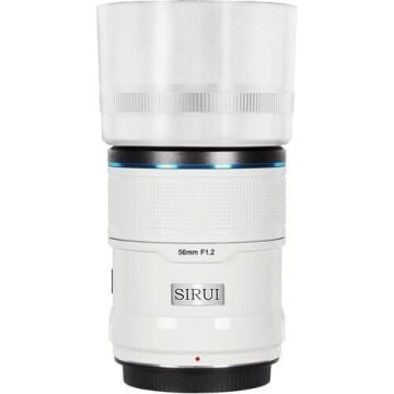 Sirui Sniper 56mm F1.2 APS-C Auto-Focus Lens (E Mount, Beyaz)