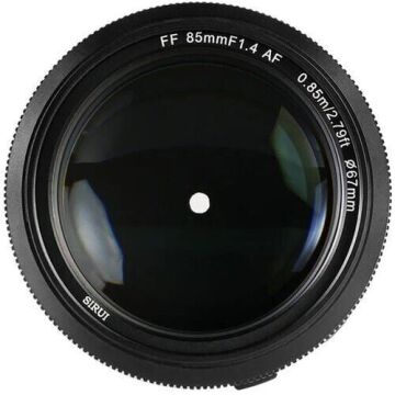 Sirui AURORA 85mm F1.4 Auto-Focus Lens (E Mount, Siyah)